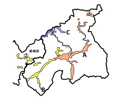 稲武地区の地図