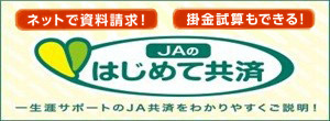 JAあいち豊田：JAのはじめて共済（外部リンク・新しいウインドウで開きます）