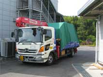 写真：収集運搬車両