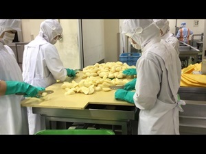 じゃがいも手切り