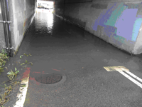 写真:水害(冠水など) 例01