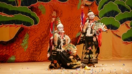 三番叟の一場面