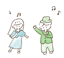 第3次豊田市文化芸術振興計画　イメージイラスト01　ミュージカル