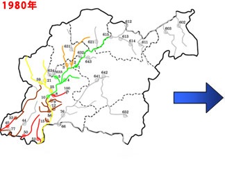 画像：BODについて、1098年と2021年の調査結果を比べた図