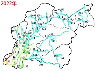 2022年　地図