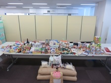 令和元年10月1日(火曜日)~31日(木曜日) 食品ロス削減月間で集まった食品