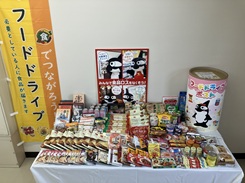 令和7年10月1日(水曜日)~31日(金曜日)集まった食品