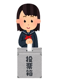 選挙出前トーク　イメージイラスト