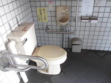 桜園　屋外トイレ内部01