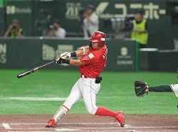 試合中　バッター
