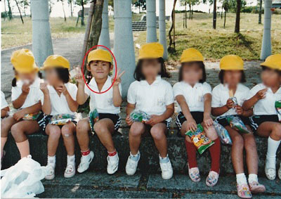 お弁当食べる福田さん