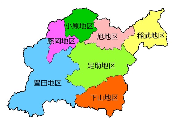 豊田市　地図