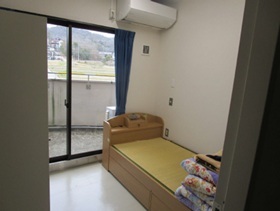写真:藤岡小原分署 女性専用施設整備 仮眠室