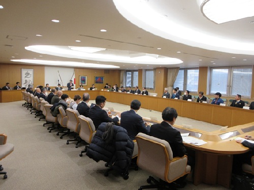 豊田市防災会議　2月5日（木曜日）