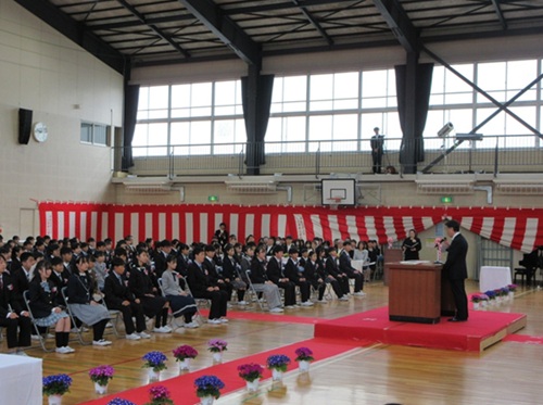小清水小学校卒業証書授与式　3月19日（木曜日）