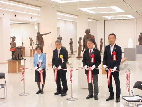 令和5年度豊田芸術選奨受賞記念 村山哲 彫刻展オープニングセレモニー 5月28日（水曜日）