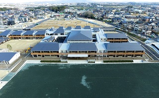 寺部小学校・こども園　空撮