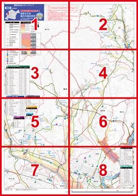 地図面（表）8分割図