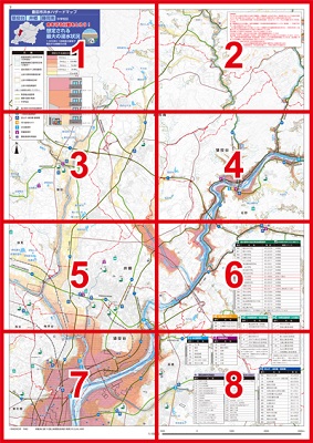 地図面（表）8分割図