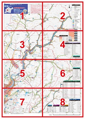 地図面（表）8分割図