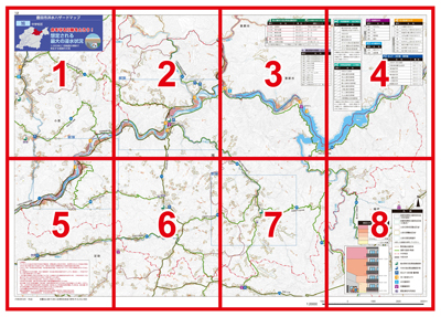 地図面（表）8分割図