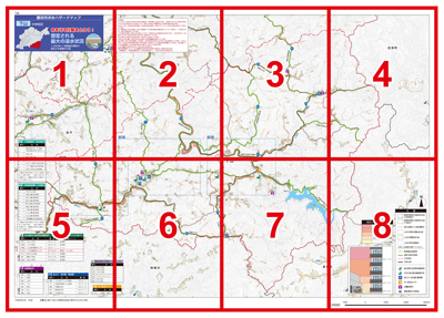 地図面（表）8分割図