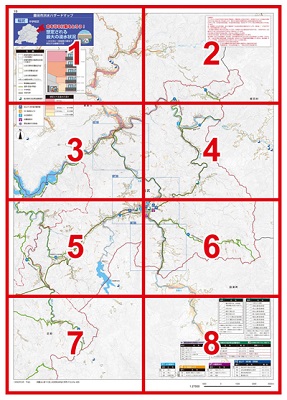 地図面（表）8分割図