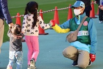 豊田スタジアムのピッチでのイベント