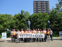 8月1日開催出発式の様子01