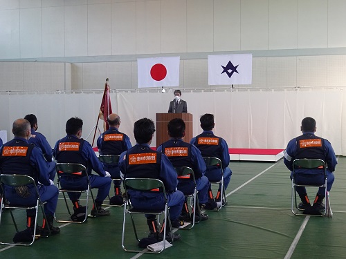 消防団警防技術大会　11月28日（日曜日）