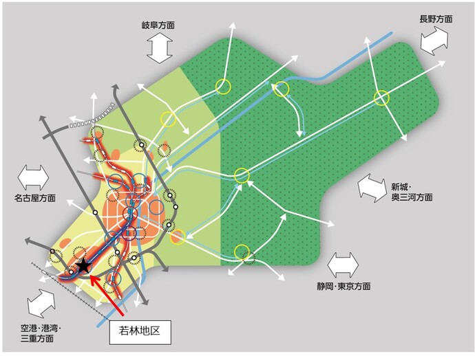 若林位置図画像