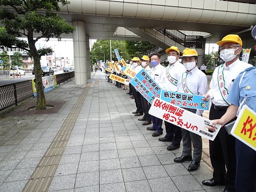 豊田市議会交通安全街頭活動　9月2日（金曜日）