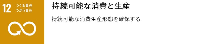 持続可能な消費と生産　持続可能な消費生産形態を確保する