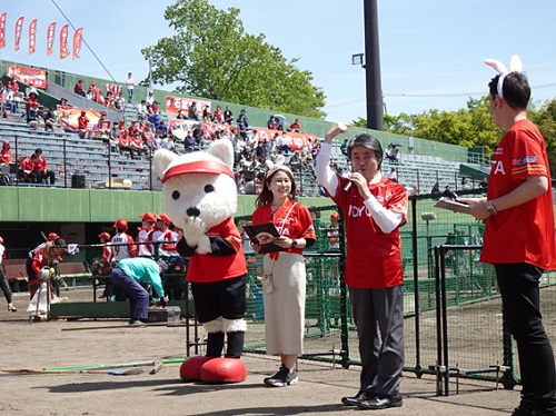 トヨタレッドテリアーズ　女子ソフトボールリーグ戦　4月23日（日曜日）