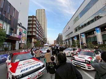 ENJOY！RALLYモーターフェスタ　ラリーカー展示