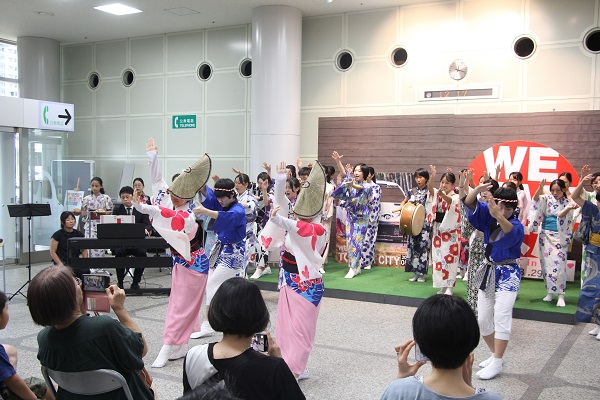 写真：豊田市少年少女合唱団による合唱の様子