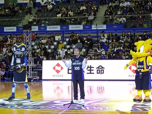 Bリーグ　シーホース三河対川崎ブレイブサンダース戦　10月14日（土曜日）