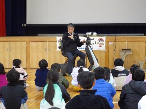 市長さんとふれあう会　上鷹見小学校　11月29日（水曜日）