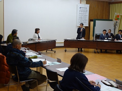 足助地域会議から答申（第9次総合計画）と意見交換　12月18日（月曜日）