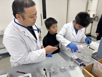 水質検査業務体験