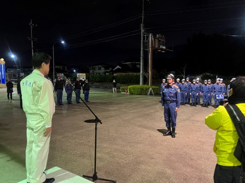 能登半島地震の被災地支援に係る緊急消防援助隊の派遣　1月4日（木曜日）