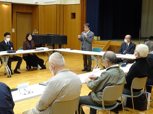 竜神地域会議から答申（第9次総合計画）と意見交換　1月23日（火曜日）