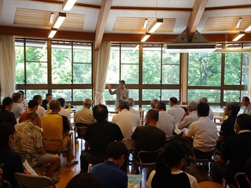 市長と冷田小学校区住民との意見交換会　7月21日（日曜日）