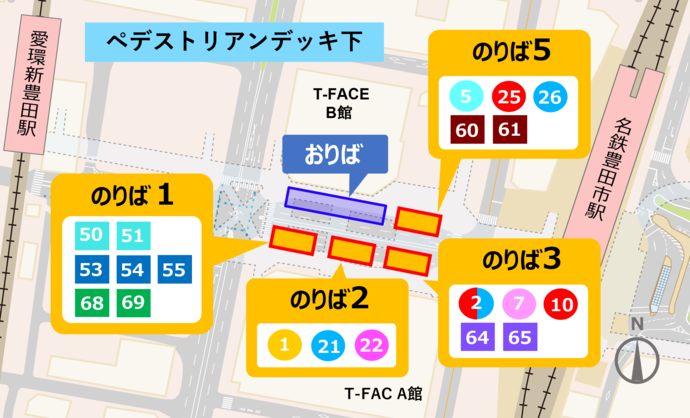 バス停位置について