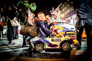 子どもとミニラリーカー
