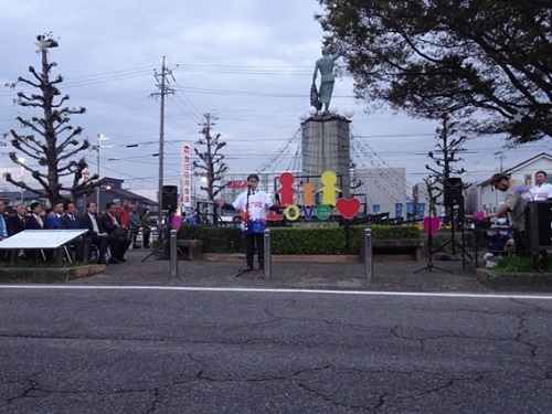 三河上郷駅前広場　イルミネーション点灯式　11月16日（土曜日）