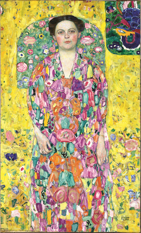 グスタフ・クリムト《オイゲニア･プリマフェージの肖像》1913／14年