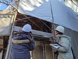 保存修理工事現場02