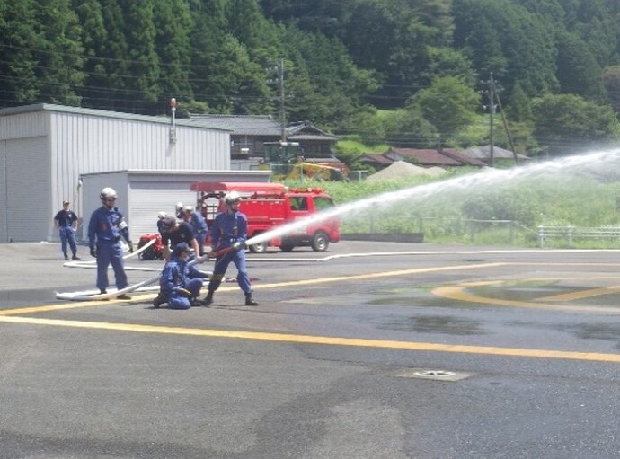 林野火災想定訓練のイメージ2