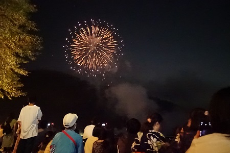 小渡天王祭・旭やまびこ花火大会